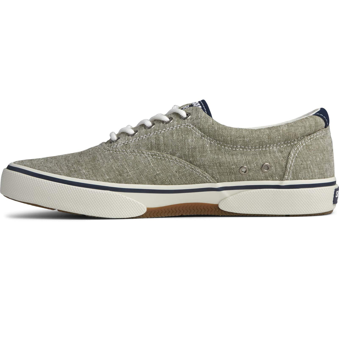 Sperry Men's, Halyard CVO Sneaker Chambray Olive 12 M