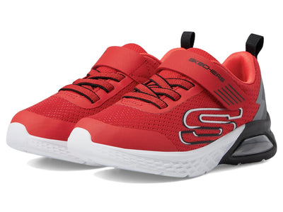 Skechers Microspec Max II 403930L Boys' Toddler-Youth Sneaker 2 Little Kid Red/Black