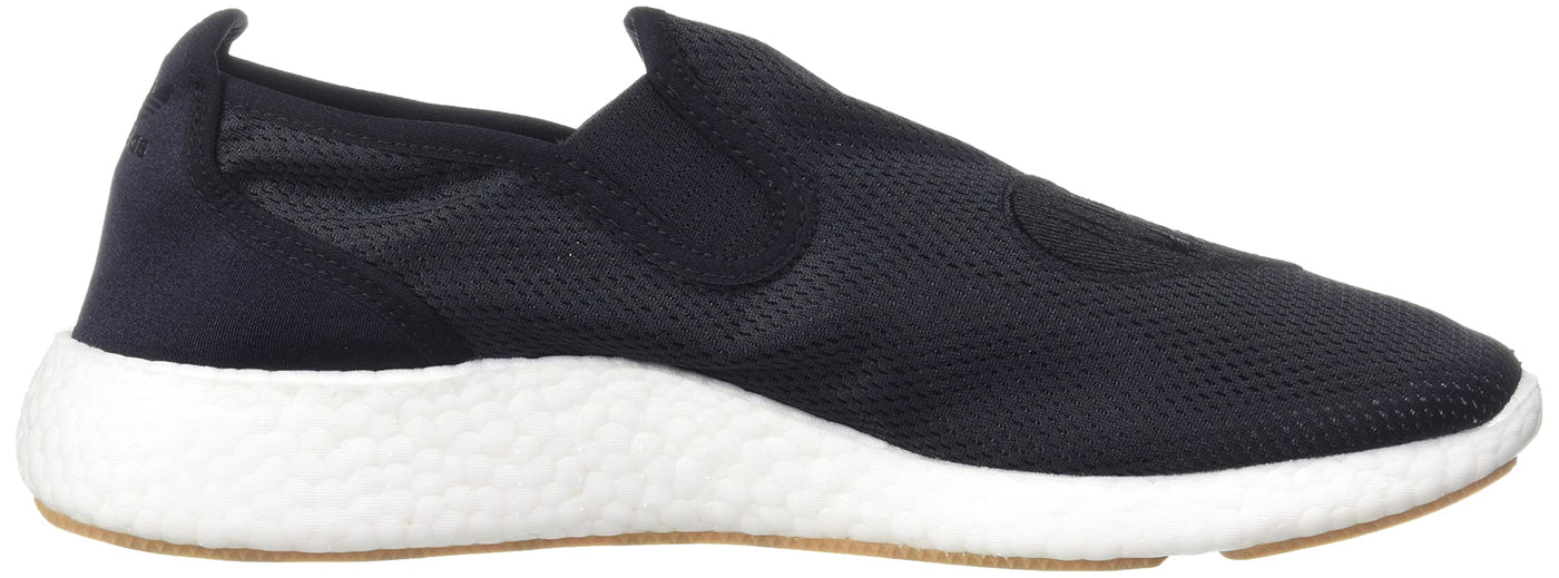 adidas Men's x Human Made Race Slip-On Pure Sneakers, Core Black/Core Black/White, 8 Medium US