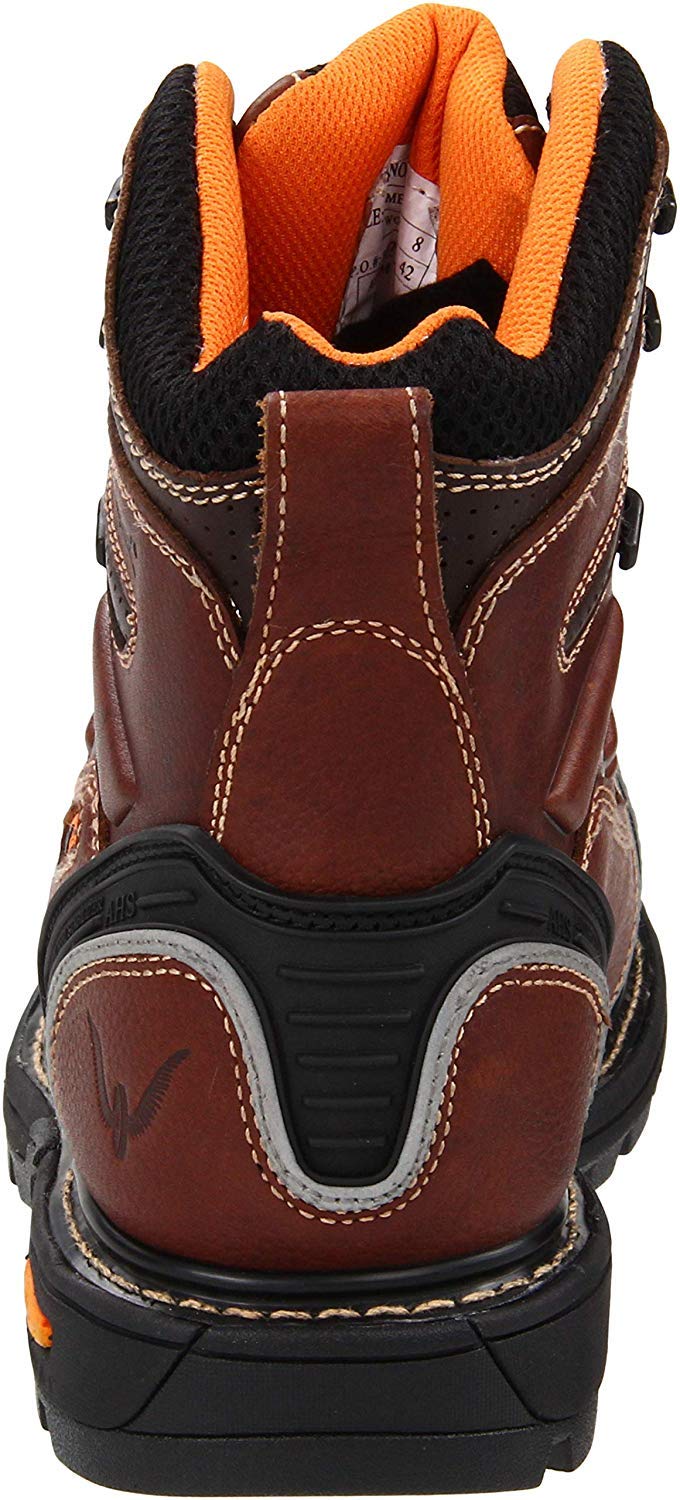 Thorogood GEN-Flex2 6” Composite Safety Toe Work Boots For Men - Breathable Heavy-Duty Toe Cap Boots With Goodyear Storm Welt, Slip-Resistant Outsole and Comfort Insole, Brown - 13 M US