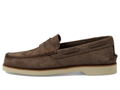 Sperry Mens Shoes Men's Authentic Original Penny Boat Shoe, Brown, 9.5