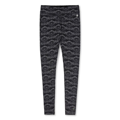 Smartwool Women's Classic Thermal Merino Base Layer Bottom X-Small Black Mountain Fairisle