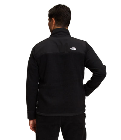 THE NORTH FACE Men's Alpine Polartec 200 Full Zip Jacket, TNF Black/TNF Black, Small