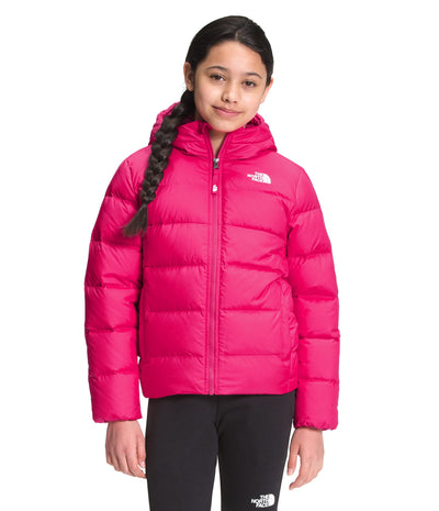 The North Face Youth Moondoggy Hoodie, Cabaret Pink, XXS