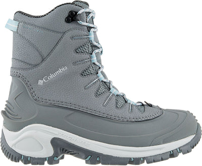 Columbia Womens Bugaboot 200g Waterproof Winter Boots (7M, Grey)