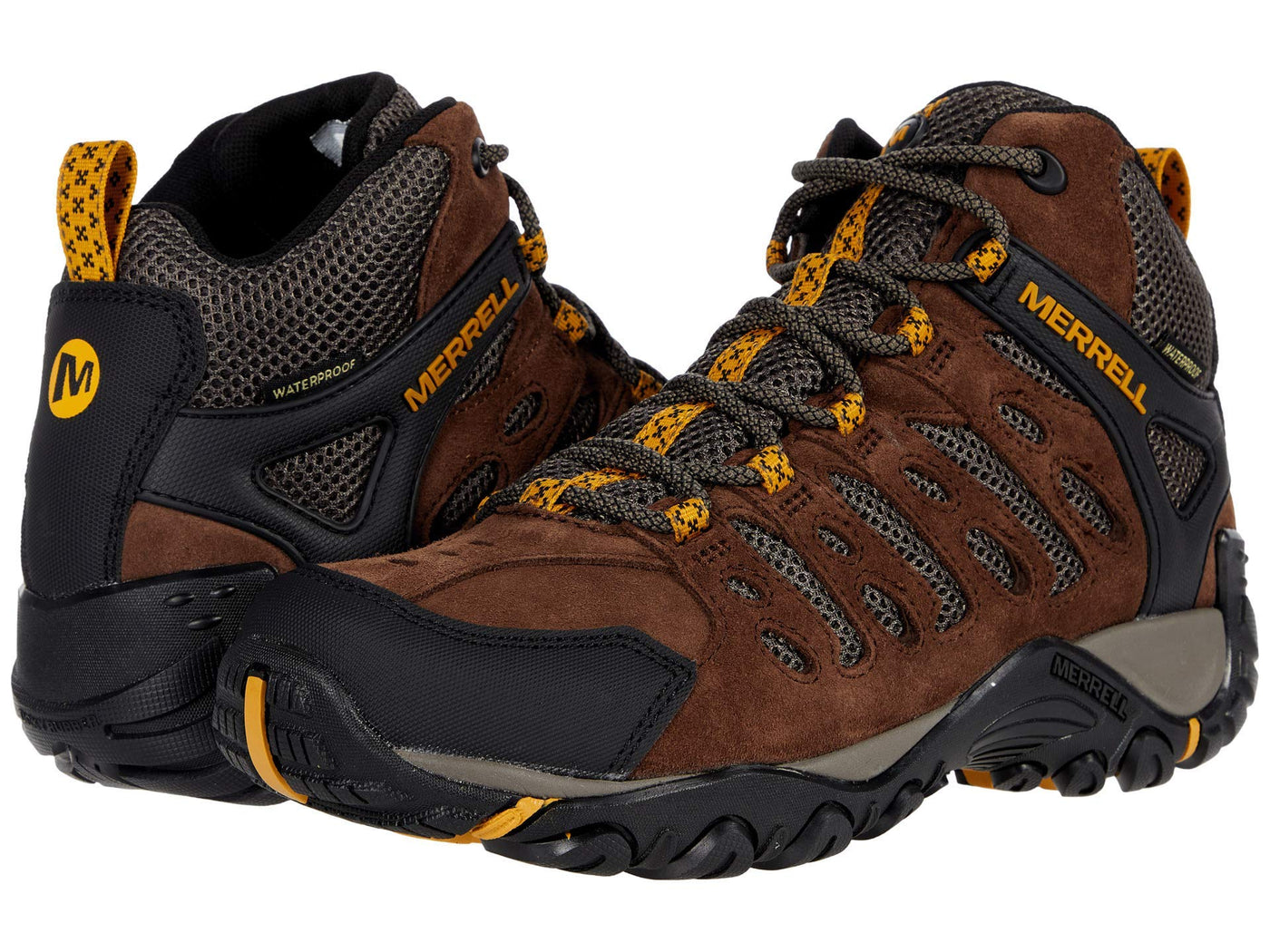 Merrell Men's Crosslander 2 Mid Wp 9.5 Earth