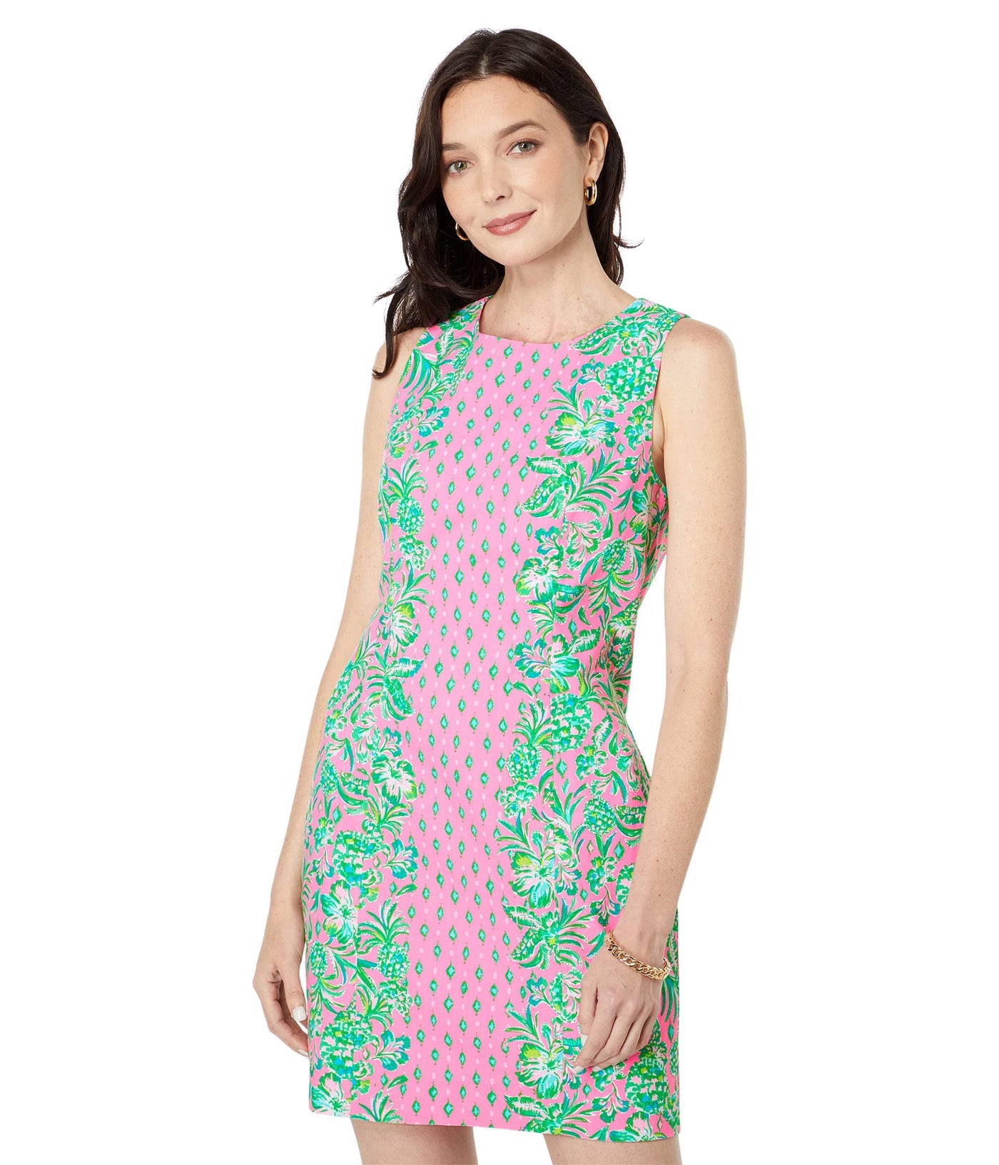 Lilly Pulitzer Mila Shift Pink Shandy Oh Diamond Girl 10