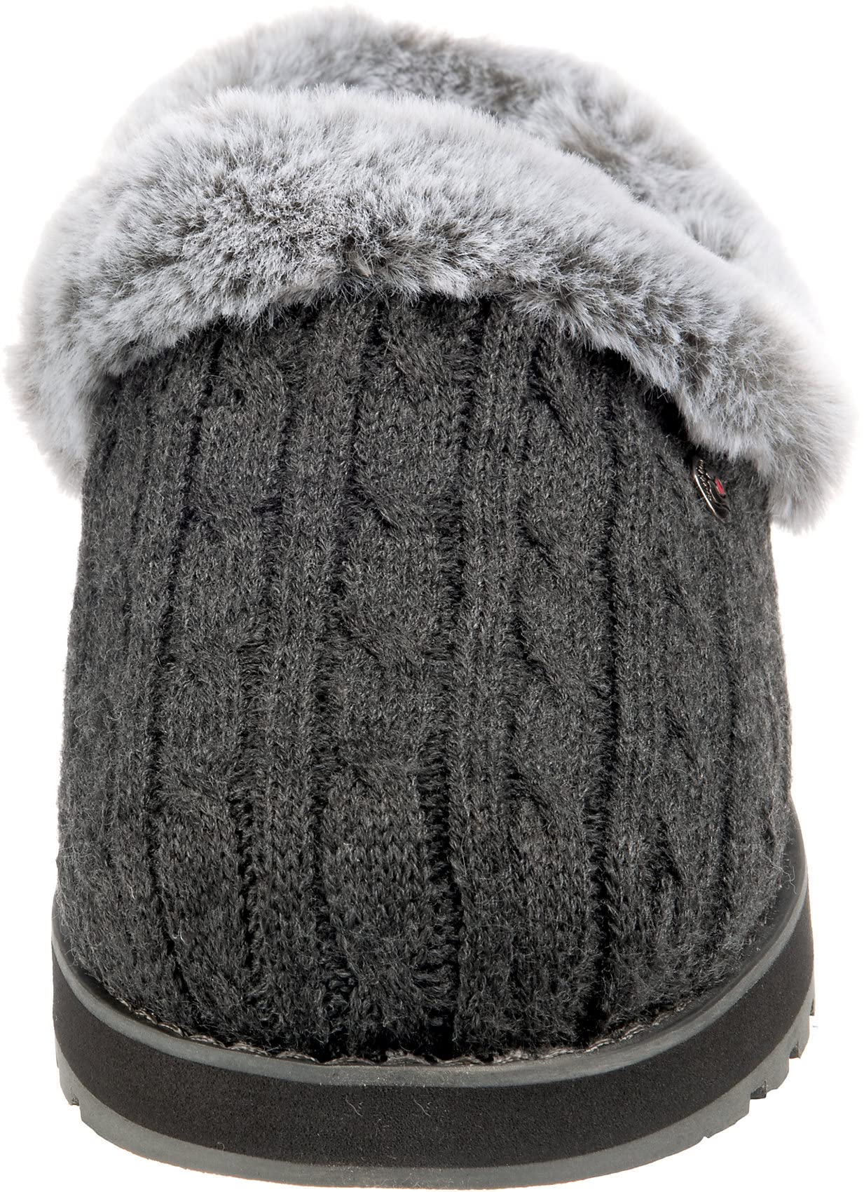 Skechers Bobs Keepsakes-Ice Angel Women's Slipper, 7 C/D US, Charcoal