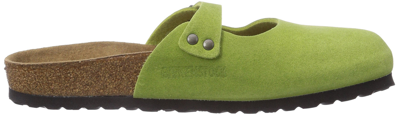 Birkenstock womens Maria from Birko-Flor Clogs 4-4.5 Green