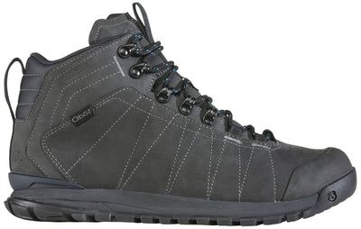 Oboz Bozeman Mid Leather B-DRY Hiking Boot - Men's Iron 12