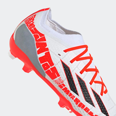 adidas Youth X Speedportal Messi.1 FG Cleats 1 Little Kid Cloud White/Core Black/Solar Red