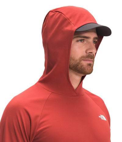 THE NORTH FACE Wander Hooded Shirt - Men's Tandoori Spice Red, M