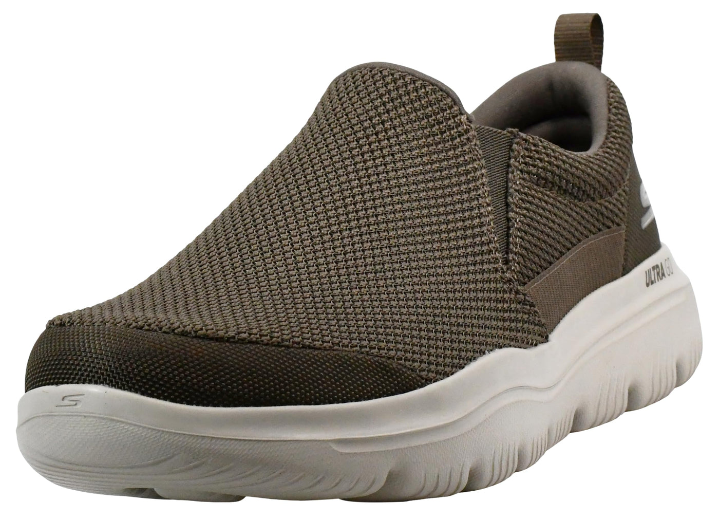 Skechers Men's Go Walk Evolution Ultra-Impeccable Sneaker 13 X-Wide Khaki