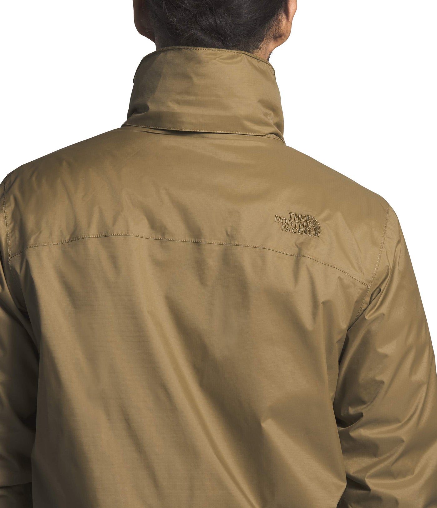 THE NORTH FACE Men's Resolve Waterproof Jacket, British Khaki, Small