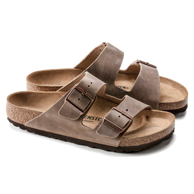 Birkenstock Unisex Arizona, Tobacco Oil LTHR, 36