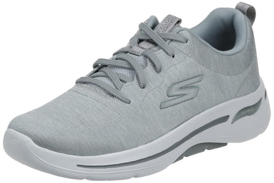 Skechers Performance Go Walk Arch Fit Moon Shadows Womens Oxford 105 BM US Grey