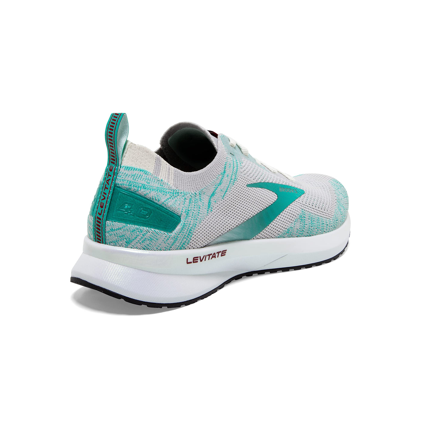 Brooks Women's Levitate 4 Running Shoe - Antarctica/Atlantis/White - 5