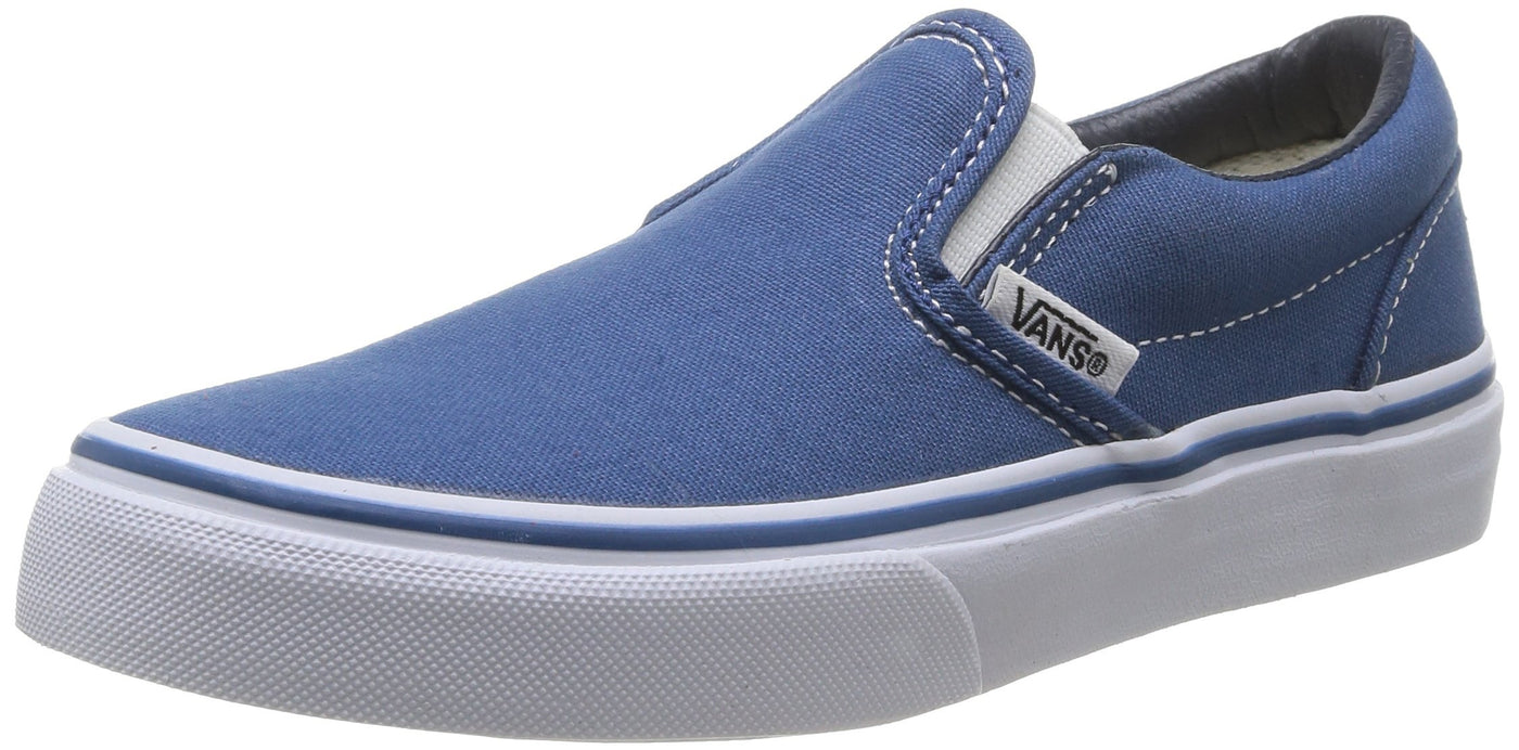 Vans Women's Sneaker 3.5 Big Kid Navy/True White