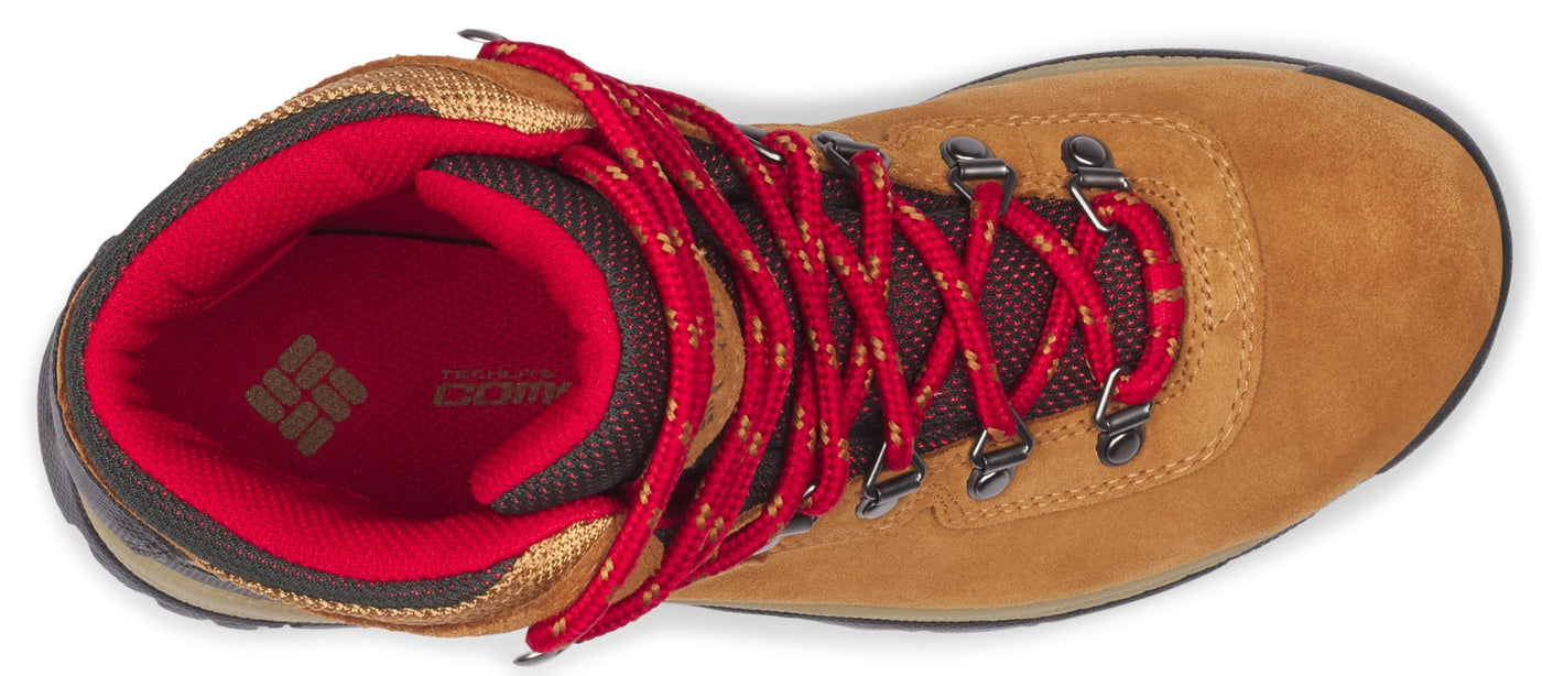 Columbia Women's First Generation Newton Ridge Plus Waterproof Amped 8.5 Elk, Mountain Red