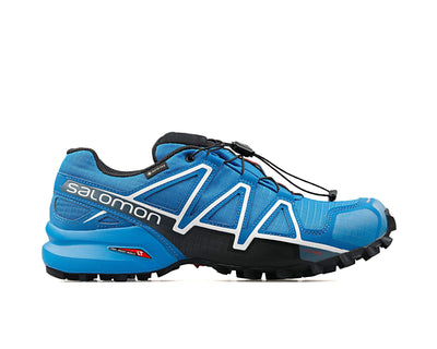 Salomon Men's Speedcross 4 GORE-TEX Trail Running Shoes 8.5 Blue Sky Diver Indigo Bunting Black