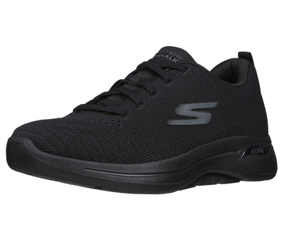 Skechers Men's Gowalk Arch Fit-Athletic Workout Walking Shoe with Air Cooled Foam Sneakers, Black 2, 11.5 X-Wide