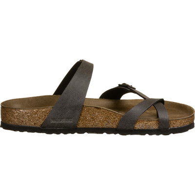 Birkenstock Womens Mayari Birko-Flor Flip Flop Summer Sandals - Anthracite -5-5.5