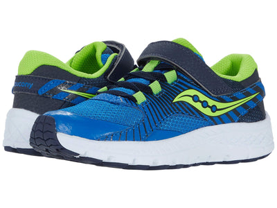 Saucony boys Velocer a/C (Little Kid/Big Kid) 1.5 Little Kid Blue/Green