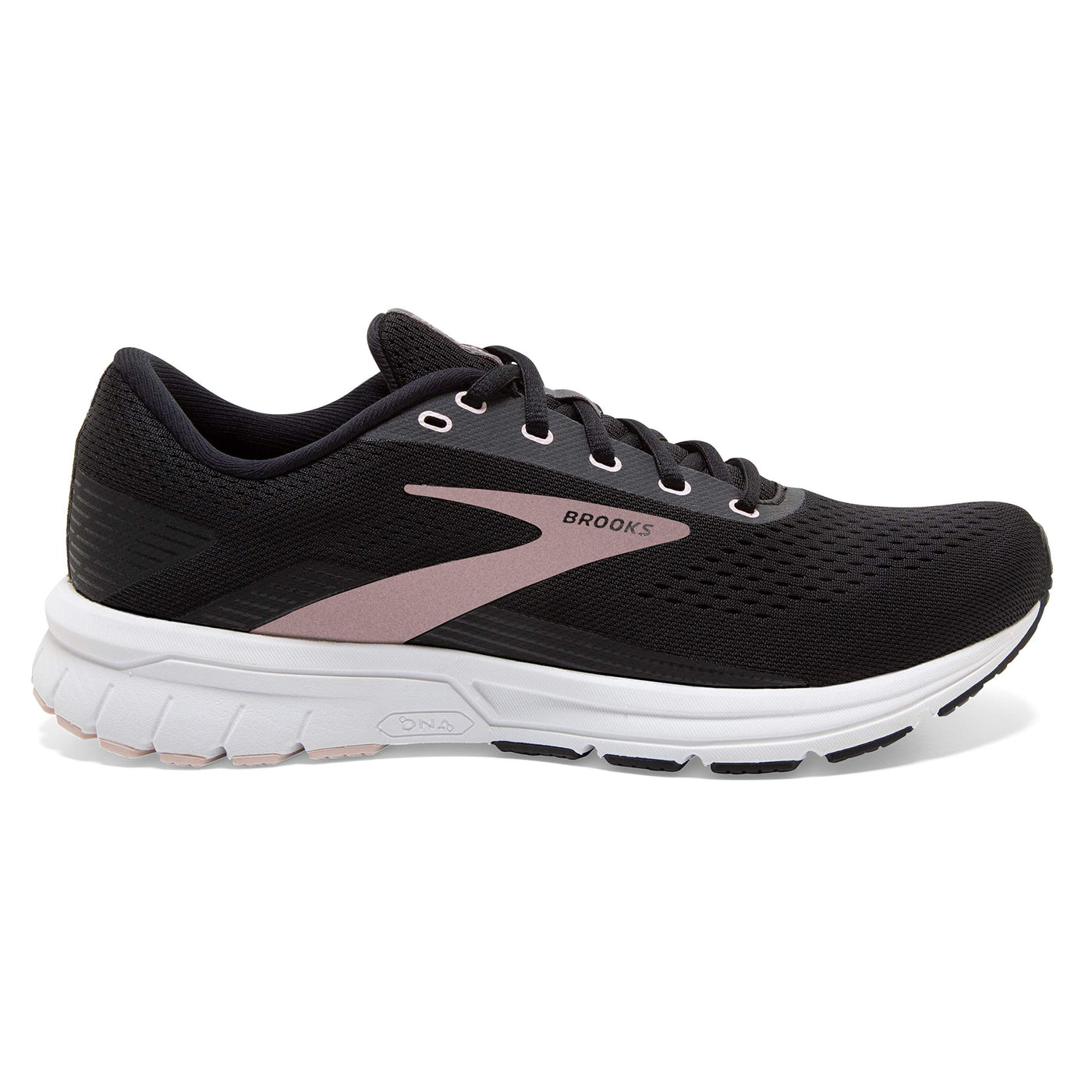 Brooks Women's Signal 3 Running Shoe - Black/Primrose Pink/Blackened Pearl - 7 Medium