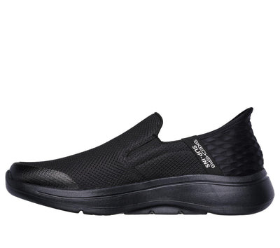 Skechers Men's Gowalk Arch Fit Slip ins Athletic Slip-On Casual Walking Shoe with Air cooled Foam 12 Black