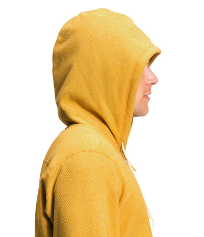 THE NORTH FACE Men's Textured Cap Rock ¼ Zip Hoodie Sweatshirt, Arrowwood Yellow, Medium