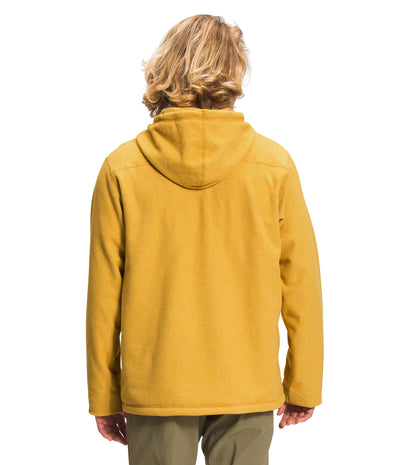 THE NORTH FACE Men's Textured Cap Rock ¼ Zip Hoodie Sweatshirt, Arrowwood Yellow, Medium