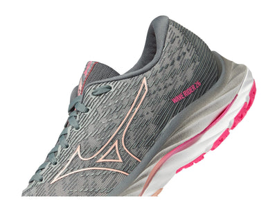 Mizuno Wave Rider 26 Project Zero 9 Ultimate Grey/Peach Bud