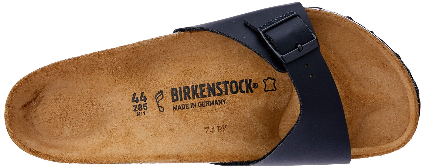 Birkenstock Men´s Madrid Black Synthetic Sandals 42 EU (M9/L11 US) N 040793