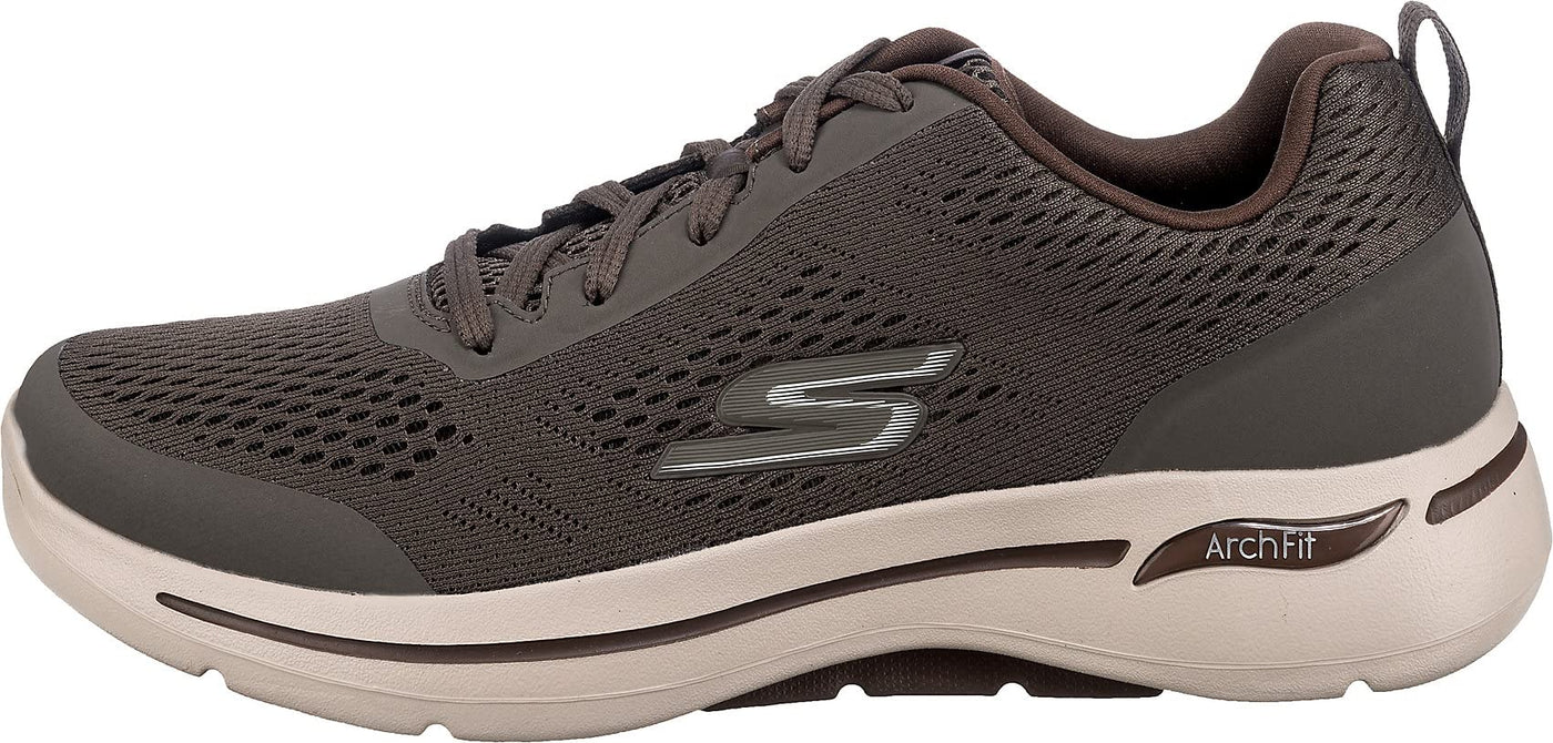 Skechers Men's, Gowalk Arch Fit Idyllic Sneaker 9 X-Wide Taupe