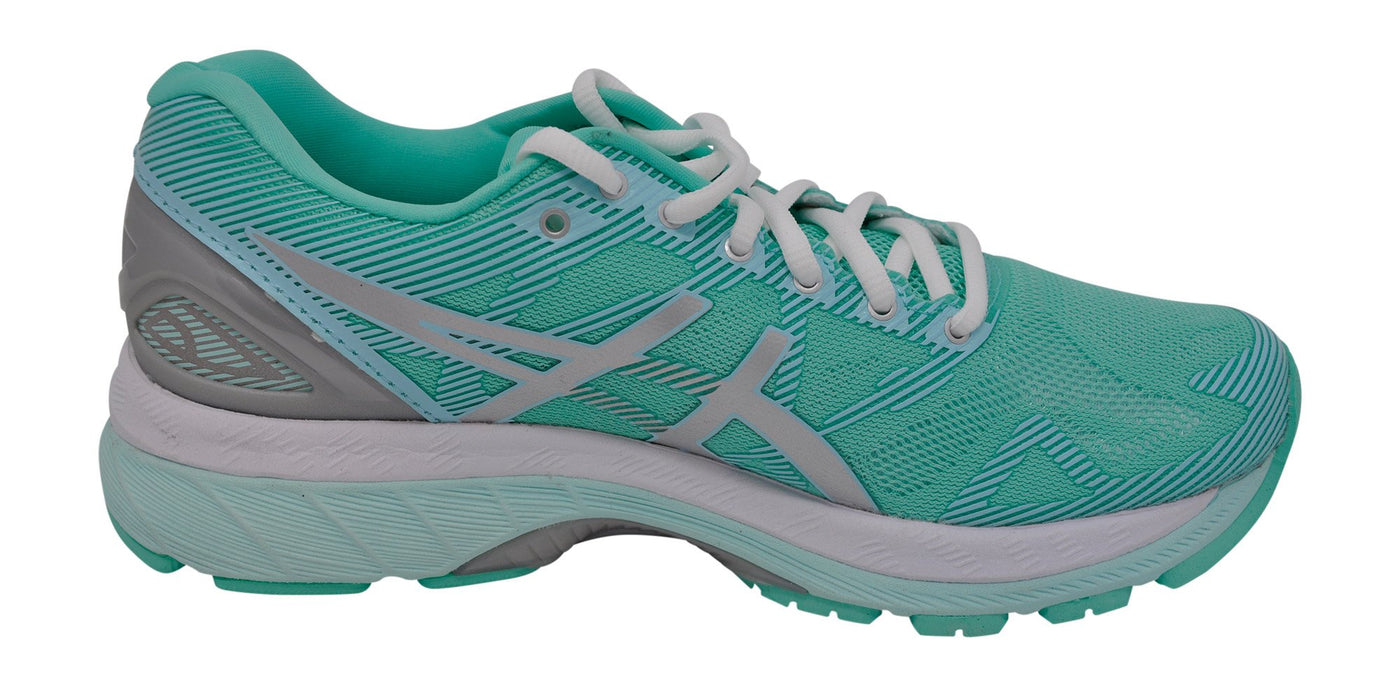 ASICS Women's Gel-Nimbus 19 Exclusive 6.5 Mint/Silver