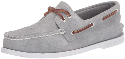 Sperry Men's A/O 2-Eye Varsity Boat Shoe 13 Grey