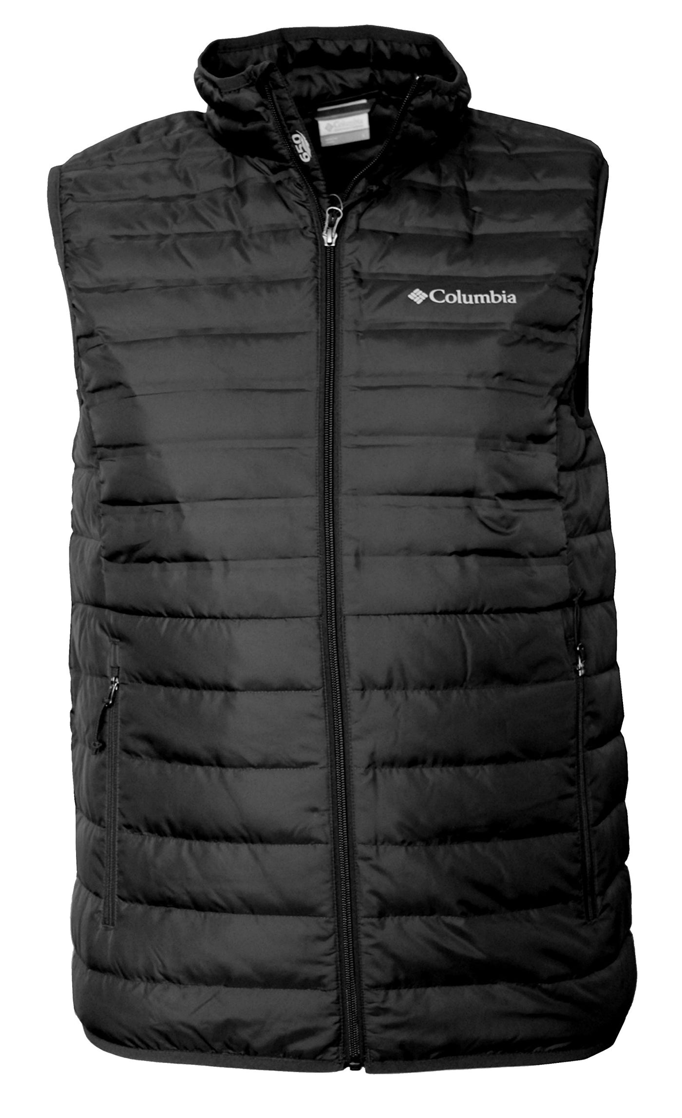 Columbia Men's MoKay Lake Lightweight Down Vest, Black , Medium