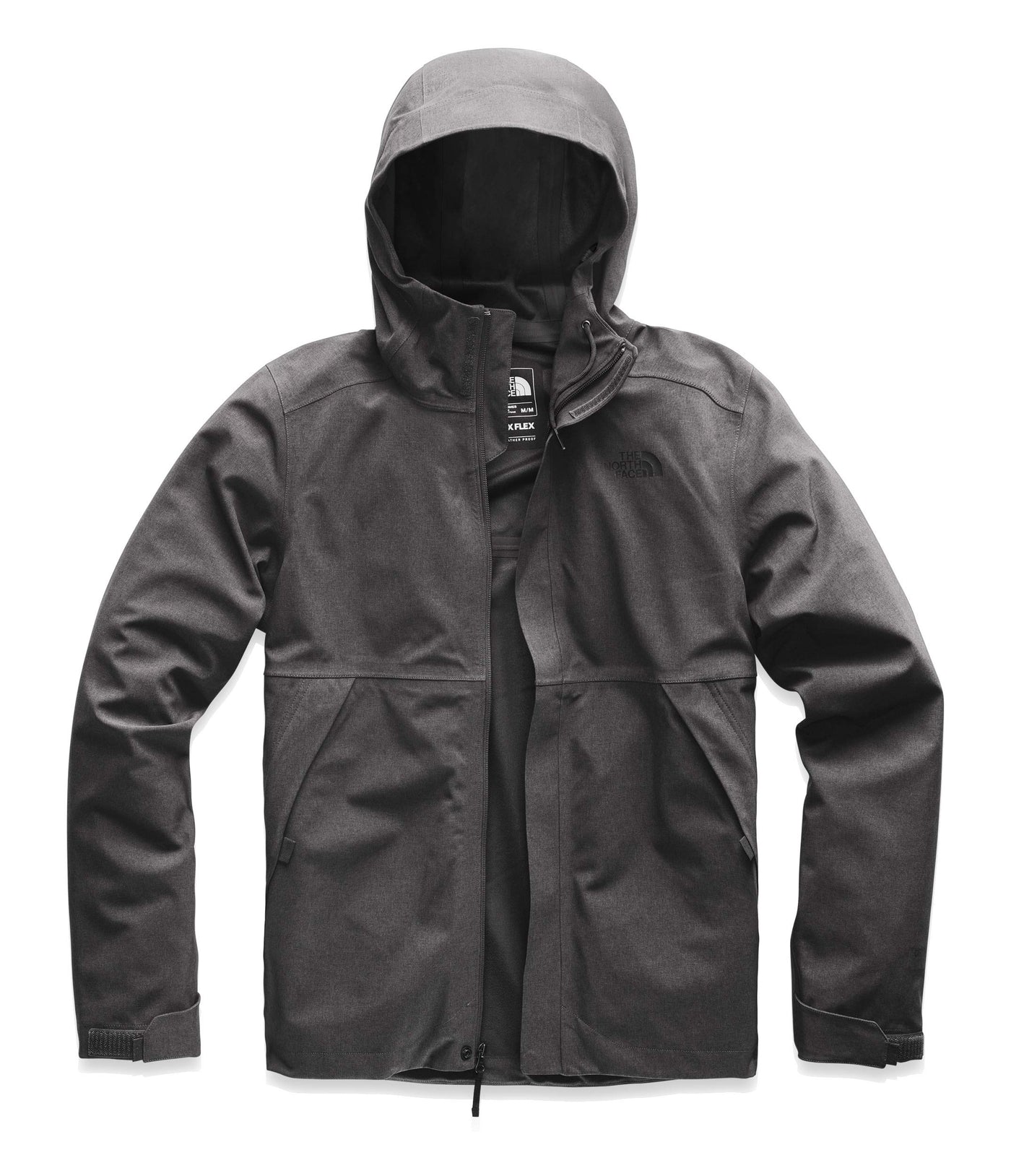 THE NORTH FACE Men's Apex Flex DryVent Jacket, TNF Dark Grey Heather, Small