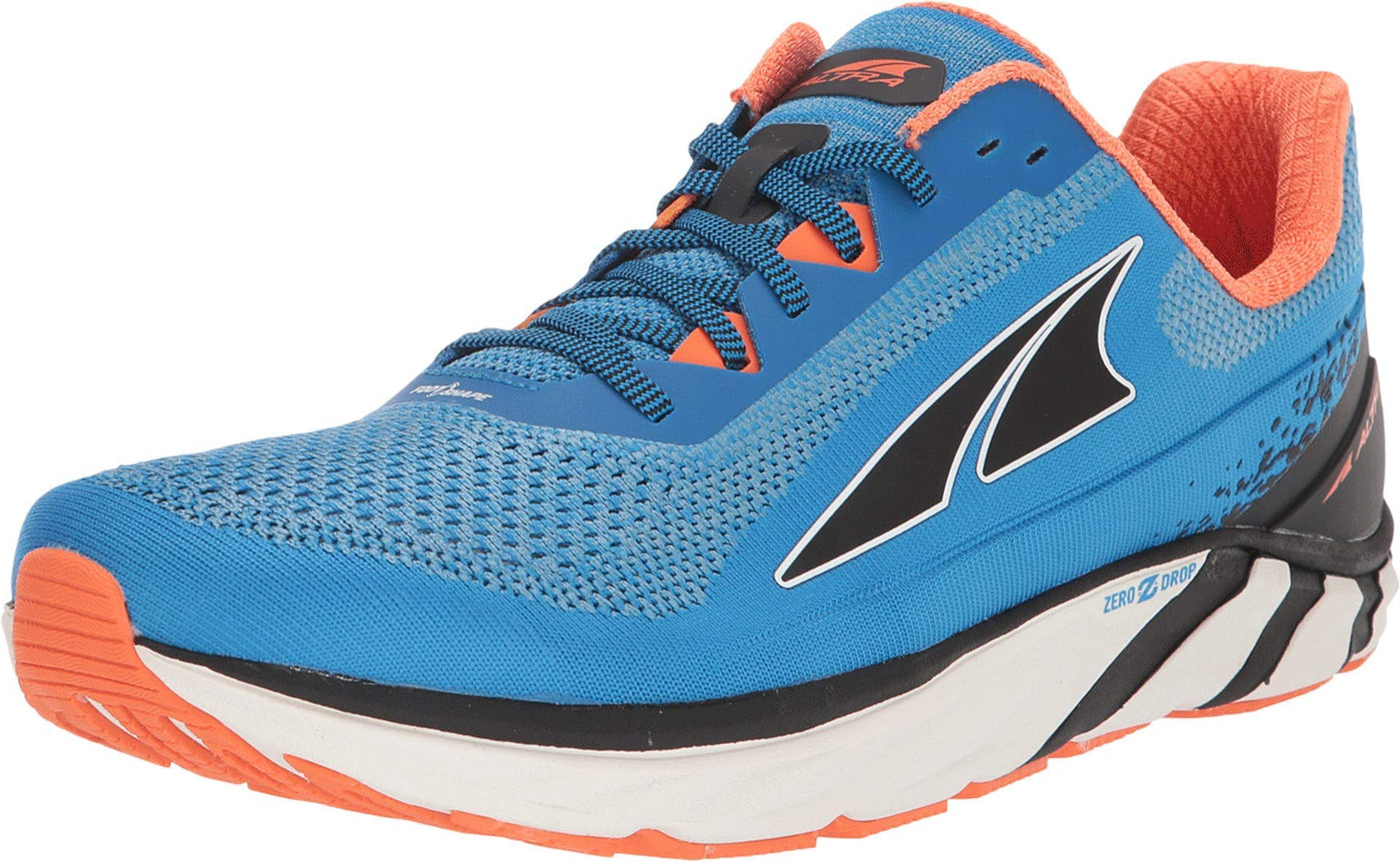 ALTRA Men's Torin 4 Plush Road Running Shoe, Blue/Orange - 12 M US