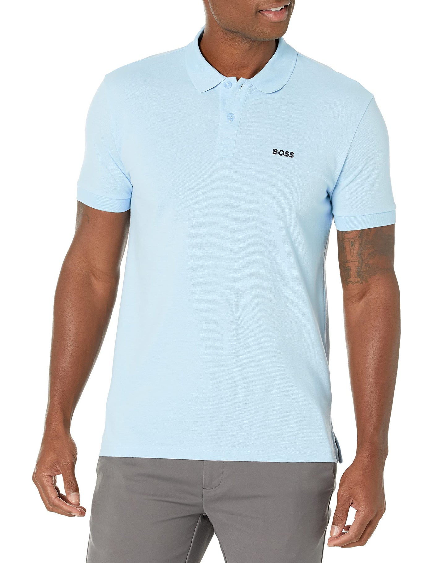 BOSS Jersey Cotton Pique Polo Shirt