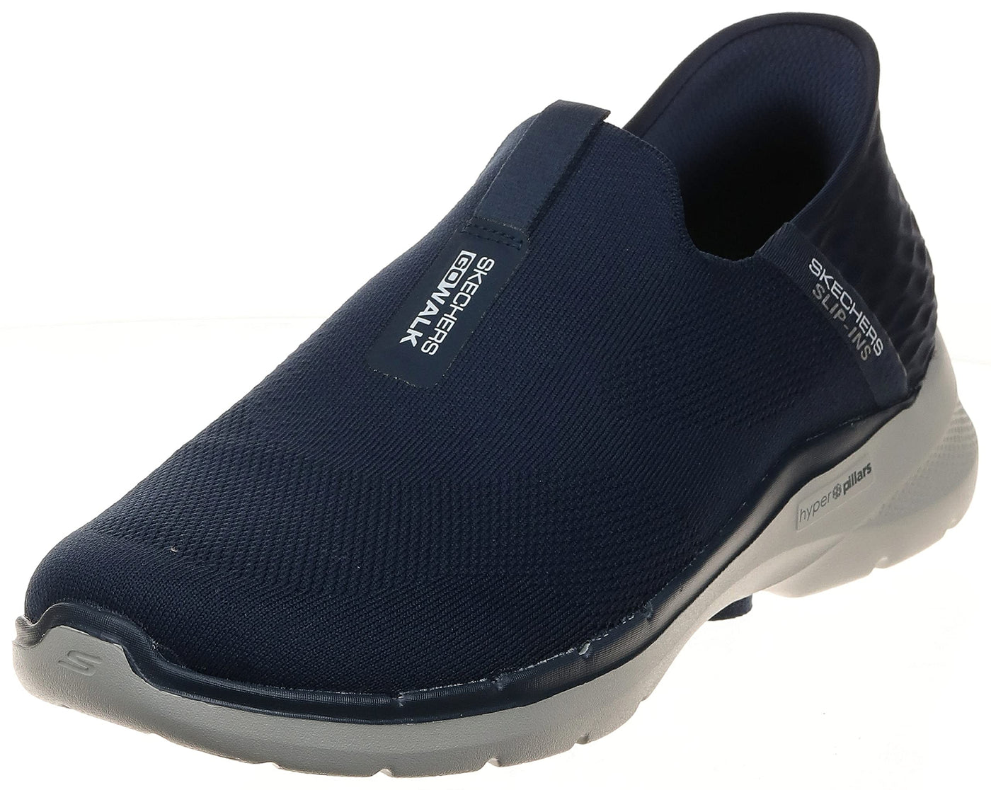 Skechers Men's Gowalk 6 Slip-Ins-Athletic Slip-On Walking Shoes | Casual Sneakers with Memory Foam, Navy, 10 X-Wide