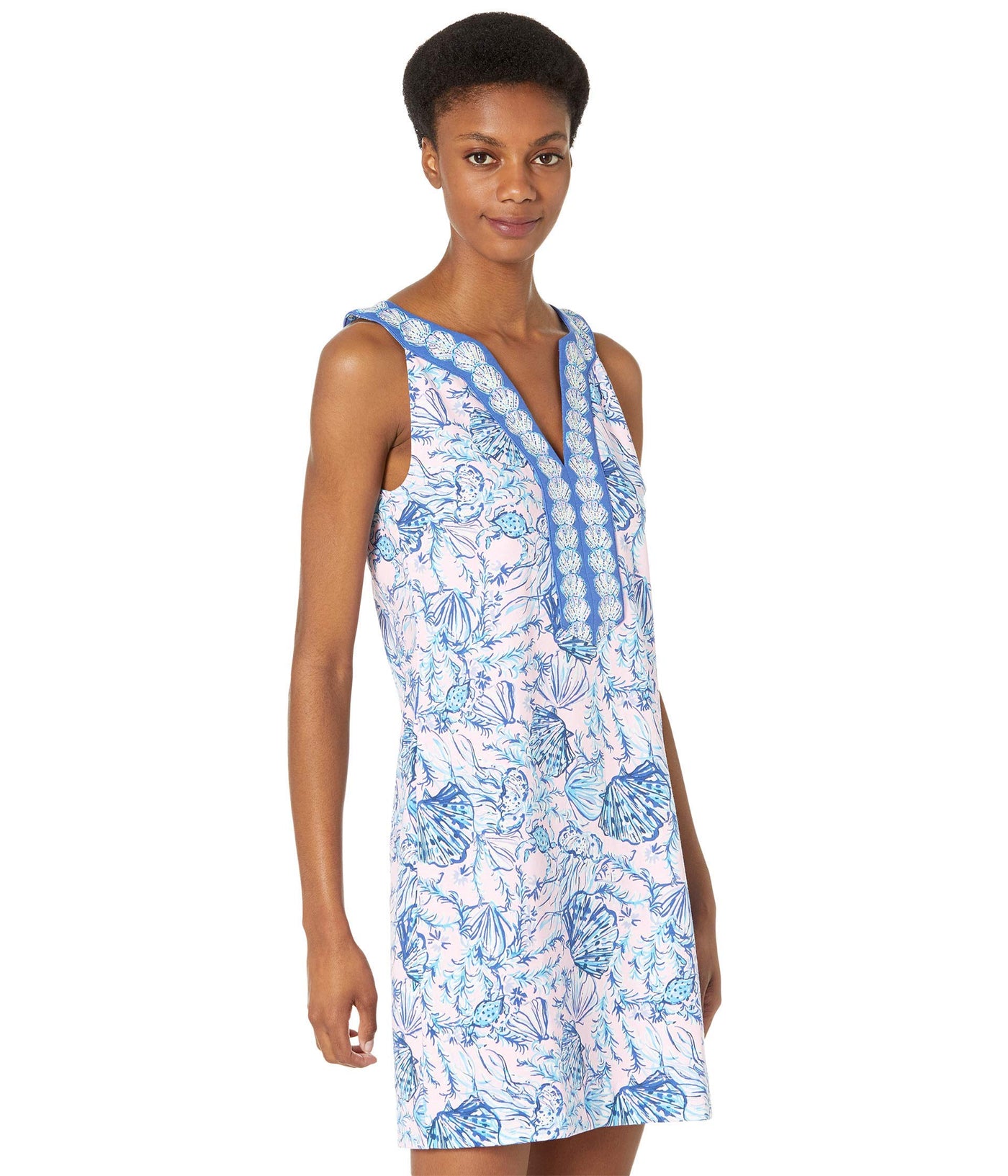 Lilly Pulitzer Santanita Shift Dress Magnolia Lilac A Little Jelly Engineered SM