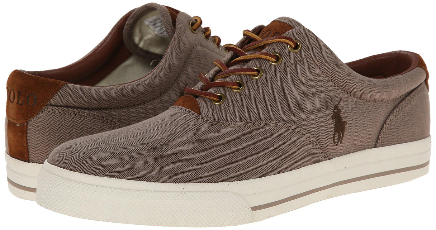 Polo Ralph Lauren Men's Vaughn Fashion Sneaker 11.5 D US Dark Khaki