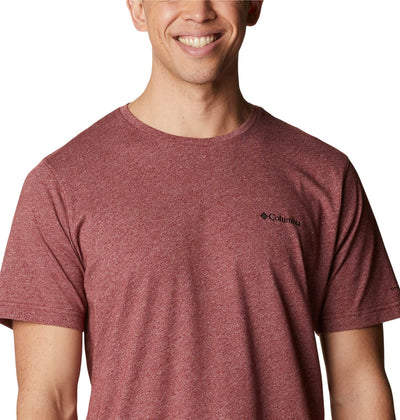 Columbia Men's Thistletown Hills Short Sleeve X-Large Red Jasper Heather