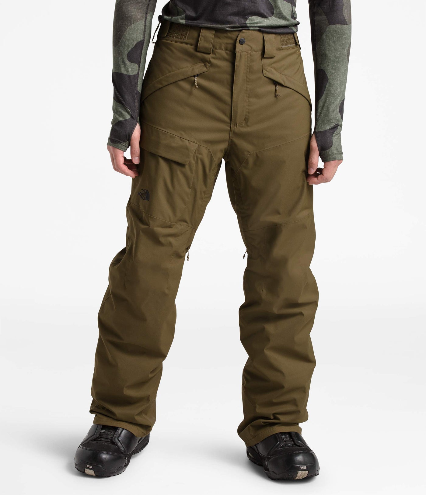 THE NORTH FACE Men's Freedom Insulated Pant, Military Olive, X-Small Regular