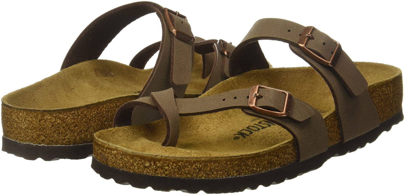 Birkenstock Women's Slide, Mocca, 9