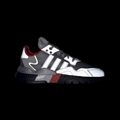 adidas Nite Jogger Silver/Silver/Black 9 D (M)