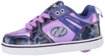 Heelys Girl's Motion 2.0 (Little Kid/Big Kid/Adult) Lilac/Electric Blue/Lightning 2 Little Kid