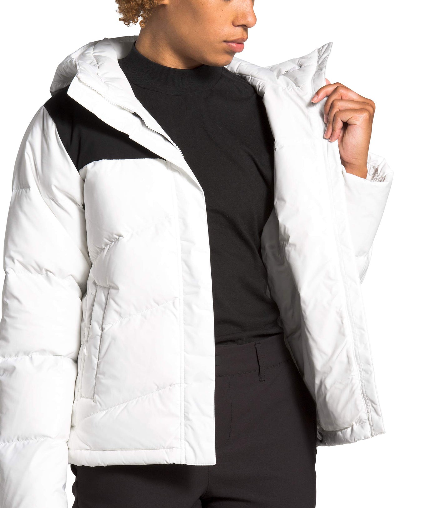 THE NORTH FACE Women's Balham Down Jacket, TNF White, XS