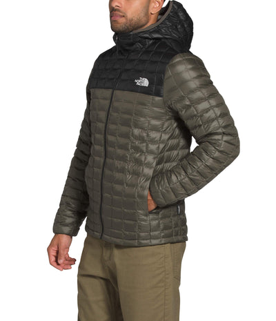 THE NORTH FACE Men's ThermoBall™ Eco Hoodie, New Taupe Green Matte/TNF Black Matte, M